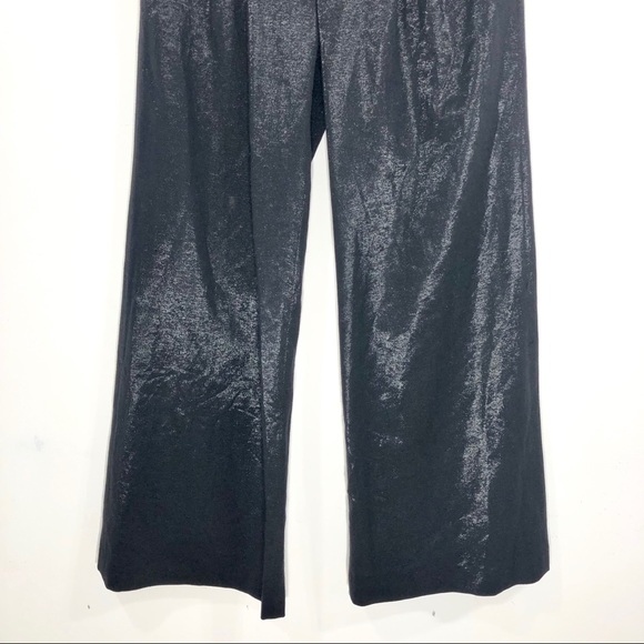 ❗️LAST CHANCE ALICE + OLIVIA Metallic Wide Trouser - Picture 4 of 6